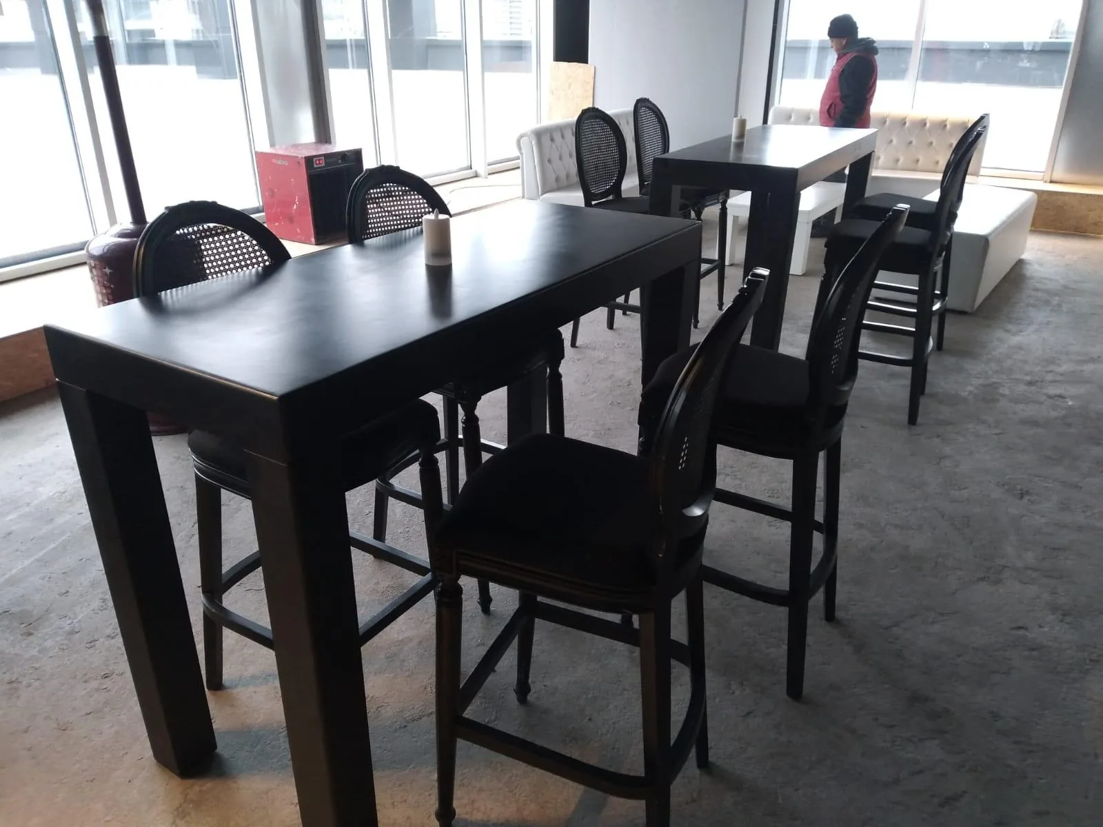 Lake ve Örtülü Bistro (Kokteyl) Masaları gerçek ürün fotoğrafı 9