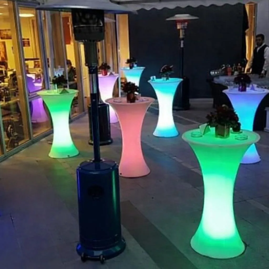 Lake ve Örtülü Bistro (Kokteyl) Masaları gerçek ürün fotoğrafı 11